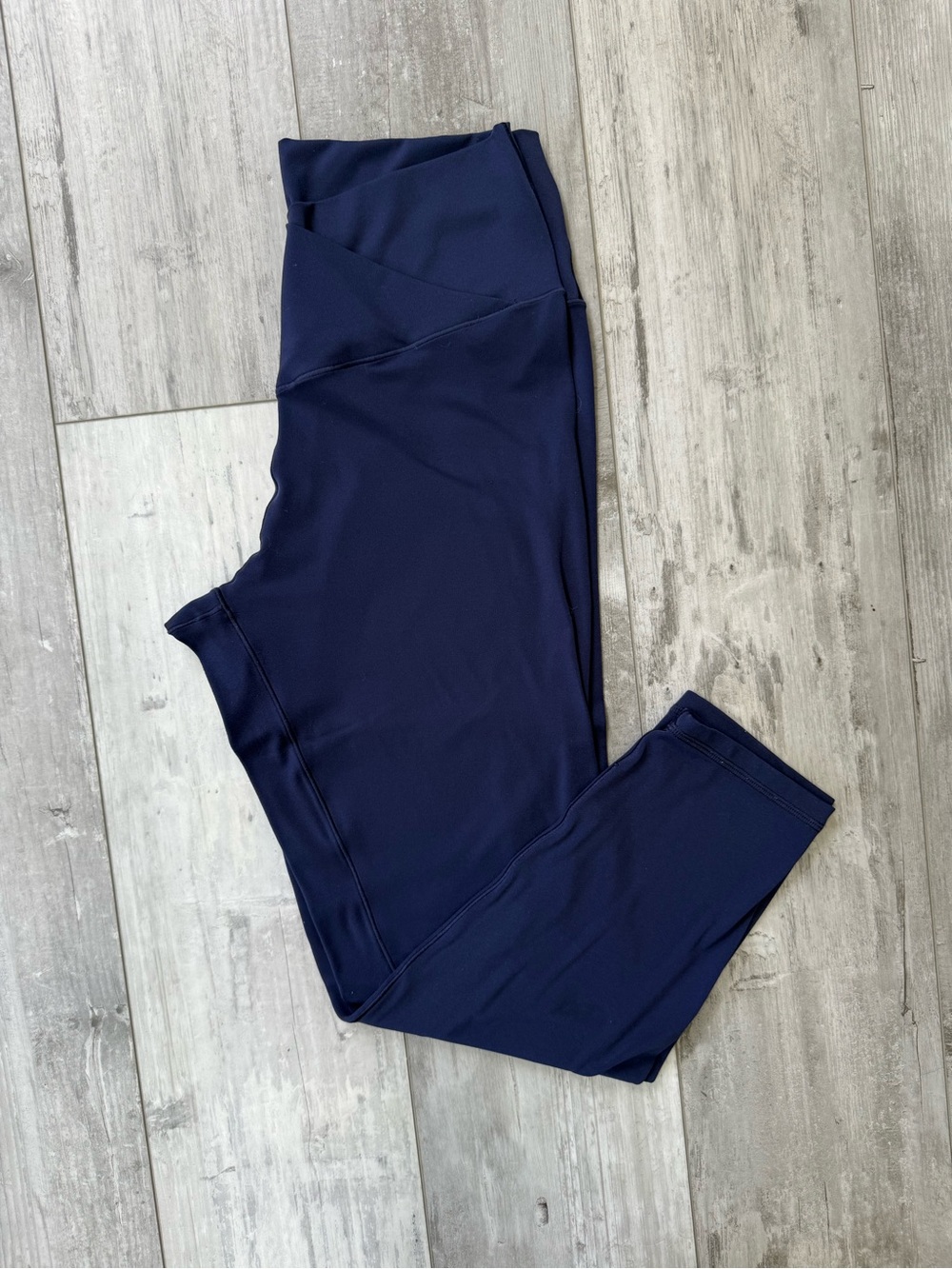 OFFLINE by Aerie Real Me 7/8 Leggings XL Navy Crossover High Rise Buttery Soft